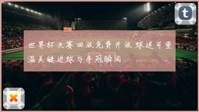 世界杯决赛回放免费开放 球迷可重温关键进球与夺冠瞬间